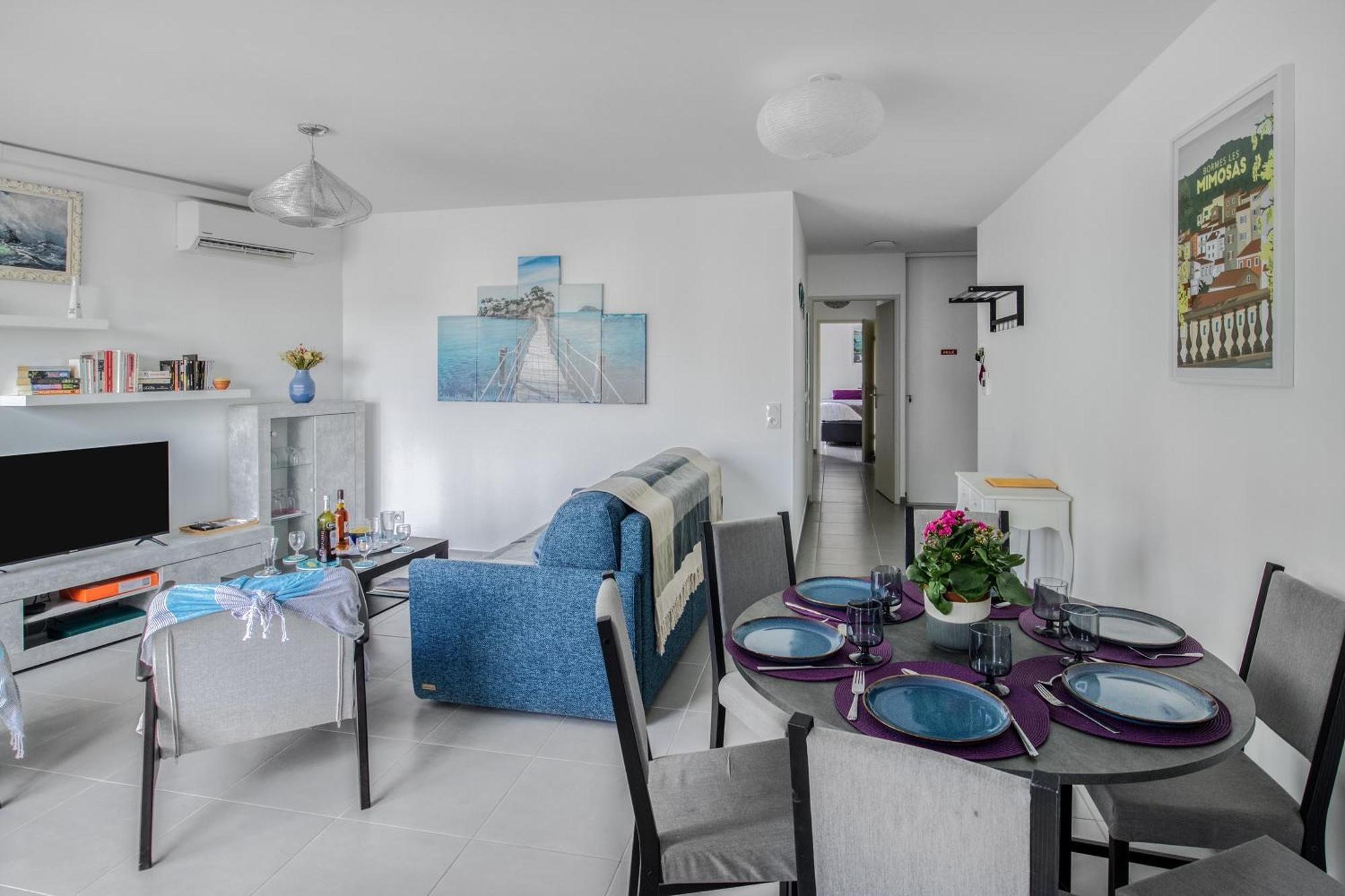 Nouvelle Ere - Appt A Moins D'Un Km De La Plage Le Lavandou Dış mekan fotoğraf